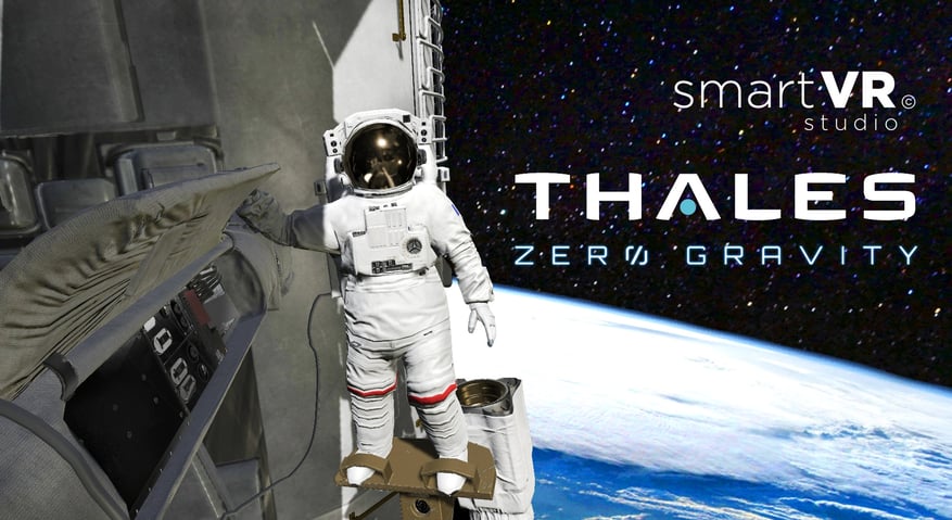 Thales zero gravity smartvr studio realite virtuelle agence vr brand content recrutement creation de contenu 360