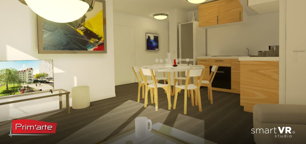 Prim'arte agence vr studio smartvr innovation realite virtuelle creation contenu agence immobilier visite virtuelle 3d